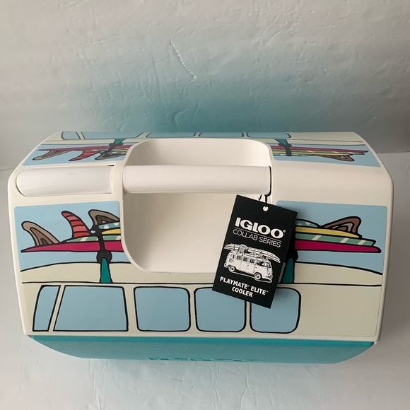 Igloo VW Volkswagen Van 16 Qt Cooler Playmate Elite NWT - Picture 6 of 11